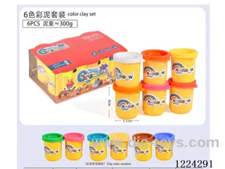 6 colors clay set/6 colors 50g≈300g