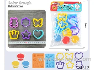 Graphic theme colorful clay