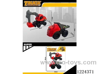 free wheel engineering vehicles 2PCS