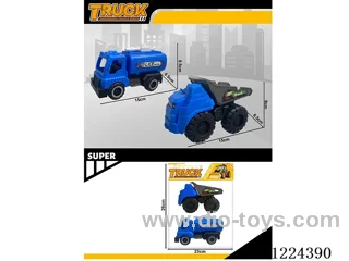 free wheel engineering vehicles 2PCS