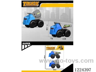 free wheel engineering vehicles 2PCS