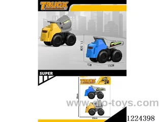 free wheel engineering vehicles 2PCS