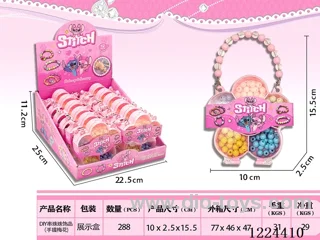 Stitch DIY Beads/Single color beads/with thread(12/PCS)