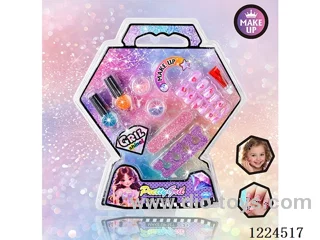 DIY Nail Polish Set + Nail Art Pads Rubbing Strip Separator Glitter
