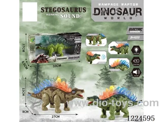 B/O Stegosaurus W L/M Included battery