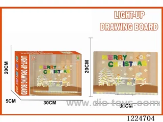 Large acrylic fluorescent panel-Christmas