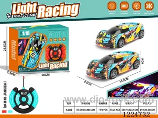 4ch 27MHZ rc car with light 1：18 not included battery