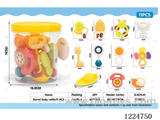 Baby Rattles 11 PCS