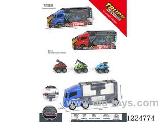 Free Wheel Storage Car +3 Free Wheel Dinosaur Engineering Cars