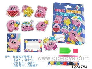Ball elves diamond stickers (with bookmarks, greeting cards)