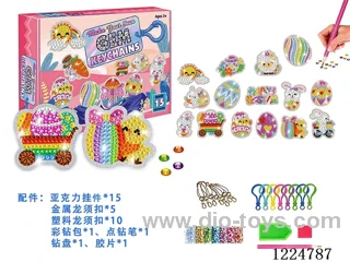 Acrylic--Easter Diamond Sticker Pendant(15 models)