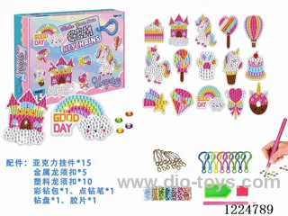 Acrylic--Unicorn Diamond Sticker Pendant(15 models)