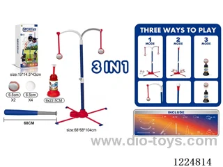 Double Baseball Game Set