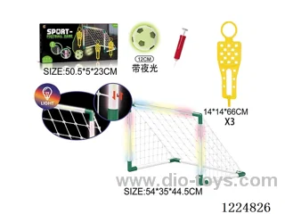 Dummy Obstacle Lights Soccer Goal Set