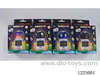 Upgraded 197-in-1 Multi-language Electronic Pet Machine with Colorful Backgrounds (not included 2*AAA)