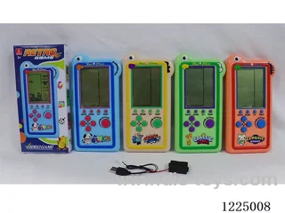 Tetris game machine with USB charging cable
