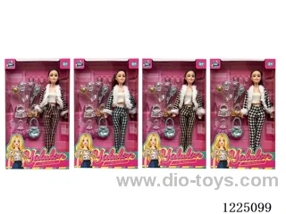 11.5 inch Barbie 4 styles mixed