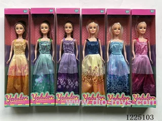 11.5 inch Barbie 6 styles mixed