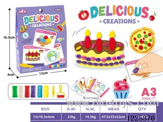 Gourmet DIY Colorful Clay