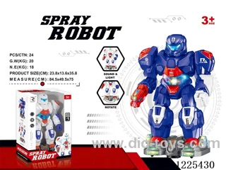 B/O Universal Robot 2 colors mixed not included battery