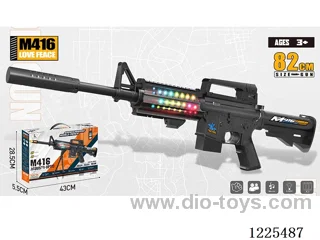 M416 B/O Gun W L/M Upgrade w/ Silencer 82CM
