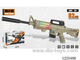 M416 B/O Gun W L/M + Upgrade w/ Silencer 82CM