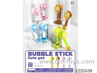 B/O Multi-Hole Bubble Wand (4 Mixed) 4*AA not included