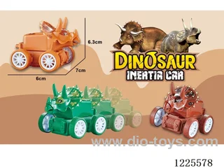 inertia 4WD dinosaur car