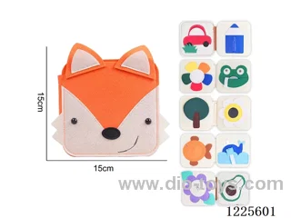 Montessori Early Learning for Kids - Felt Fox Handbook