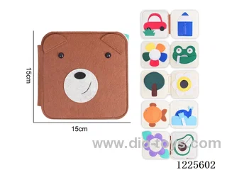 Montessori Early Learning for Kids - Felt Bear Handbook