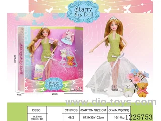 11.5 inch 11 Joints Barbie set