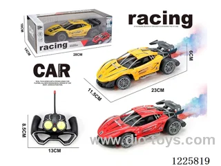 1:16 5 ch rc car with spray not included battery 2 colors mixed