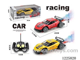 1:16 5 ch rc car with spray not included battery 2 colors mixed