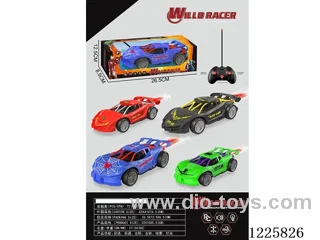 1：18 27MHZ rc car with spray included battery