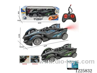 1:16 4ch rc car with light /spray included battery