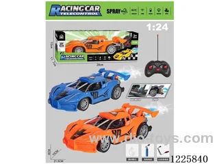 1:24 4ch rc car with spray included battery