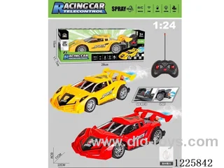 1:24 4ch rc car with spray not included battery