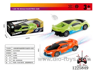 1：20 5ch rc car with light/spray not included battery