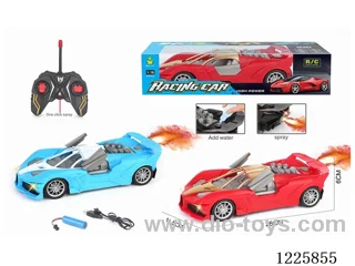 1:16 5ch 27MHZ rc car with spray included battery