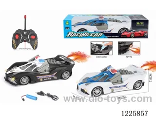 1:16 5ch 27MHZ rc car with spray included battery