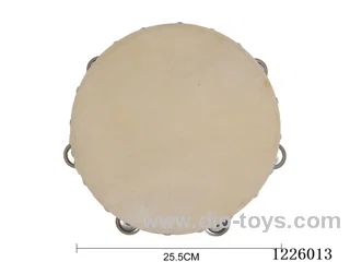 9 inch half-wood tambourine(25.5CM)