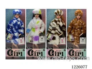4 mixed 11.5 inch 11 Joints Barbie