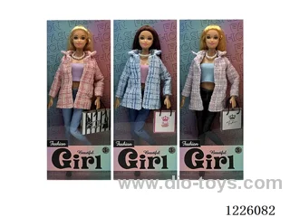 3 mixed 11.5 inch 11 Joints Barbie