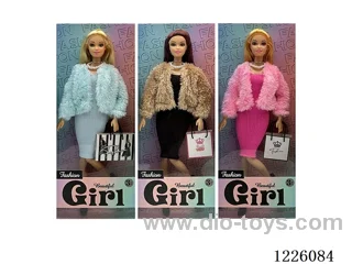 3 mixed 11.5 inch 11 Joints Barbie