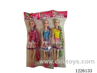 11.5 inch 9 joints Barbie 3 mixed