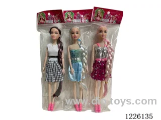 11.5 inch 9 joints Barbie 3 mixed