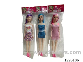 11.5 inch 9 joints Barbie 3 mixed
