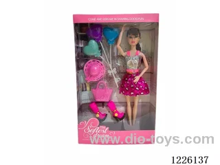 11.5 inch 9 joints Barbie