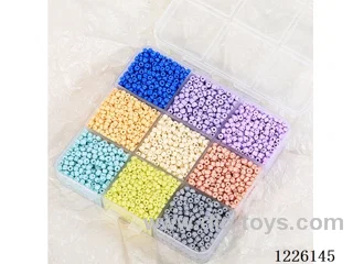 DIY Jewelry Set (3mm rice beads + wire (9 compartments))