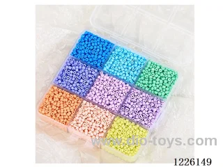 DIY Jewelry Set (3mm rice beads + wire (9 compartments))